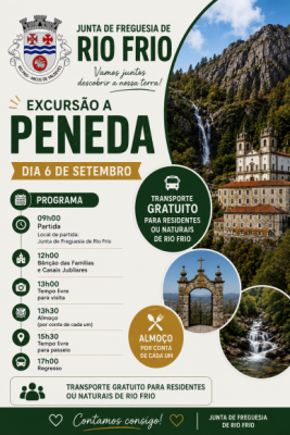 EXCURS&Atilde;O &Agrave; PENEDA