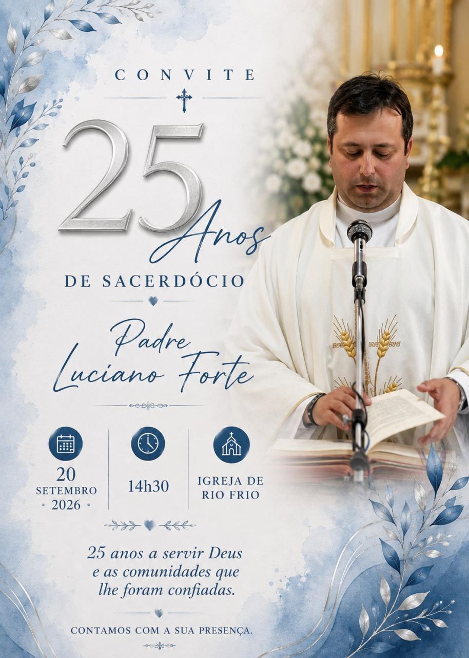 25 anos de Sacerd&oacute;cio do Senhor Padre Luciano